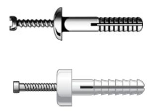 Nylon Anchor Round Head M5X40           