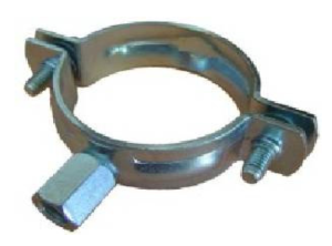 50mm BSP WELDED NUT HANGER HDG          