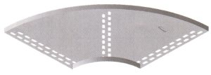 150mm Galvanised Cable Tray Bend        