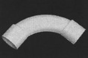 32mm Sweep Bend 90 Deg White Comms      