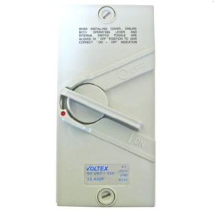 WeatherProof Isolator 1P 63A            