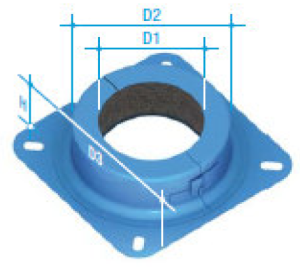 50mm Retrofit Collar-Flanged            