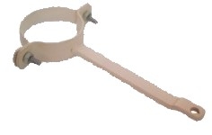 32mm x 150mm PVC BOLTED CLIP            