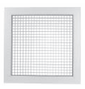 Egg Crate Hinged + Filter 595 x 595     