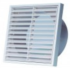 100mm Louvre Grille Fixed - ABS         