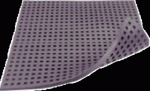 50x50mm WAFFLE SQUARE WITH 13mm HOLE    