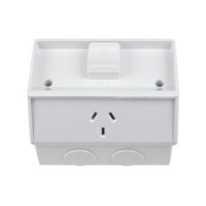 WeatherProof Single Power Point         