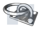 304 EYE PAD OBLONG W/RING: 5            