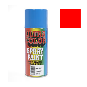 Spray Paint - Bright Red - 250g         