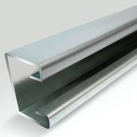 41x41x1.5 Plain Pre-Gal Strut 6m 