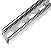 41x41x2.5
  Slotted Galv Channel - 6m     