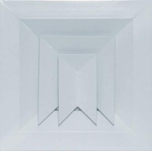 Flush Mounted 3-Way 150x150 Diffuser    