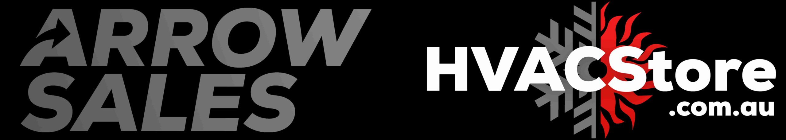 arrow hvac logo grey